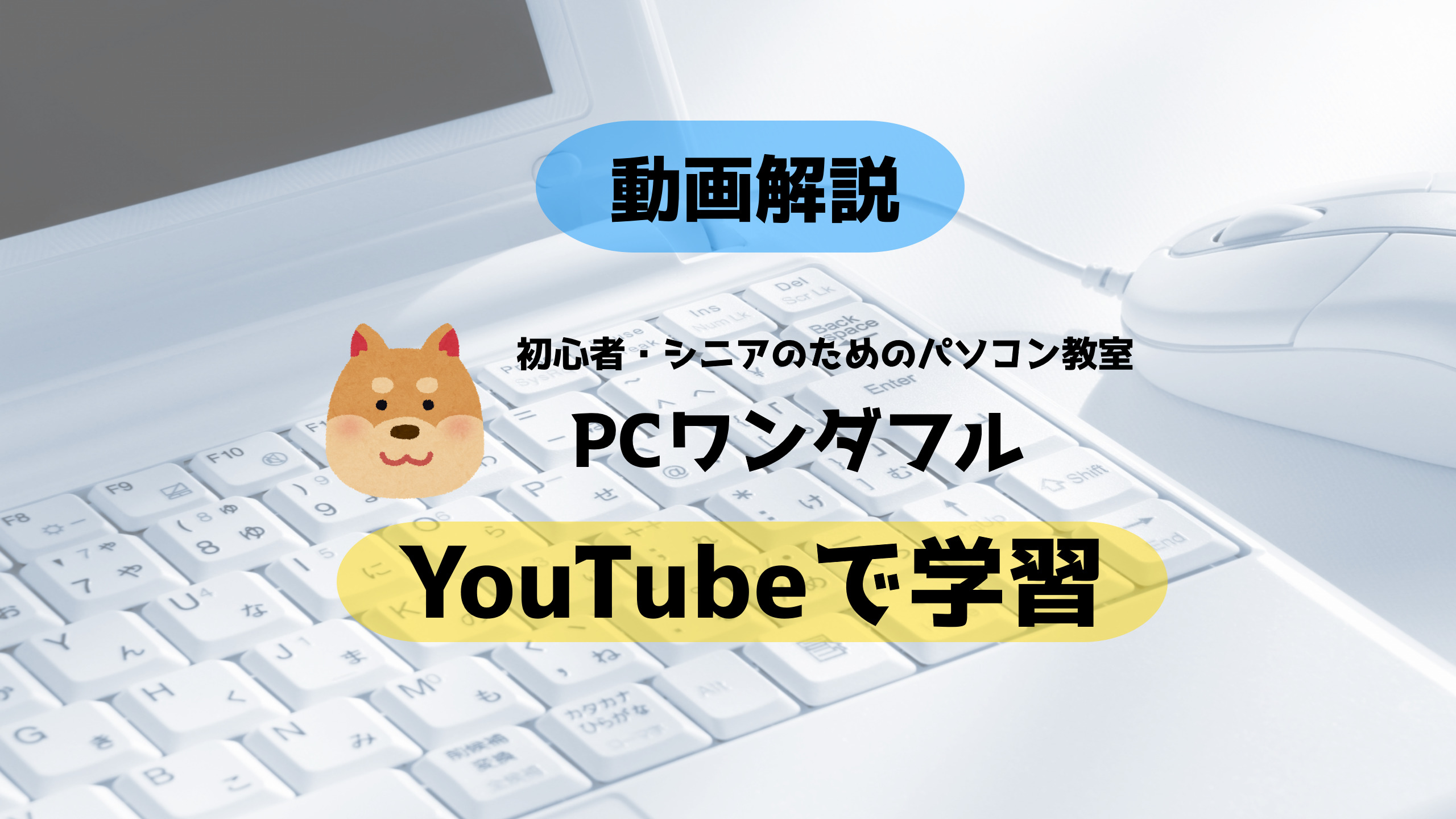 YouTubeで学習